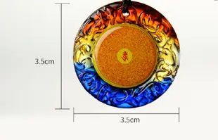 結緣楞嚴咒吊墜琉璃挂件男女項鍊阿彌陀佛項鍊心經 (0.8折)