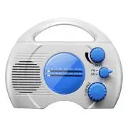 Shower Radio, SY-910 Mini Portable AM FM Hanging Wireless Shower Radio, Water...