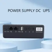USB Battery Backup 4X2600mAh 5V 9V 12V 15V 24V UPS Uninterruptible Power Supply