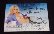 2017 Benchwarmer MALORIE MACKEY Dreamgirls #40 INSCRIPTIONS Auto/5 ChocolateMilk