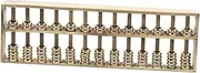 MOLUCKFU Brass Abacus Home Abacus Decor Retro Abacus Model Brass Retro Abacus Desktop Abacus Figurine Chinese Style Abacus Ornament Abacus Statue Decorative Abacus Creative Abacus Ornament
