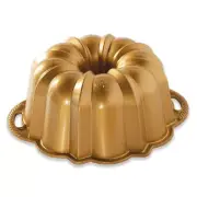 NEW NORDIC WARE CAST ALUMINIUM GOLD ANNIVERSARY BUNDT PAN 25cm Cake Tin