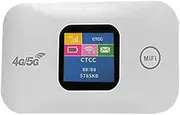 1 PCS Portable 4G WiFi Router Car Mobile WiFi Wireless Hotspot Color Screen with Sim Card Slot Support 10 Users
