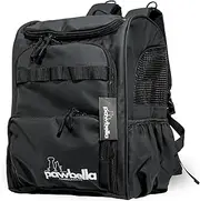 Pawbella Adventure Pet Backpack Carrier for Cats, Dogs – Expandable, Ventilated, Airline Approved, Comfortable & WaterProof Pet Carrier for Local Parks, Beach, Play Dates & Visiting Friends