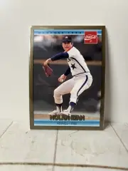 Unopened Pack 1992 Donruss Coca-Cola Nolan Ryan Baseball Cards 1982 Astros
