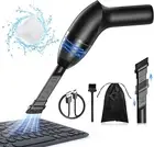 Mini Keyboard Vacuum Cleaner - Cordless USB Dust Buster for Home & Car