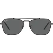 Ray-Ban New Caravan 55mm Square Sunglasses in Black at Nordstrom One Size