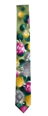 Men's Jerry Garcia Designer Easter Bunny Necktie - NWT
