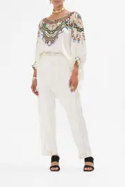 RAGLAN SLEEVE BLOUSE WITH CUFF VALLEY OF THE QUEENS