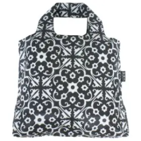 ENVIROSAX 澳洲環保購物袋 | Etonico 黑白經典 花磚