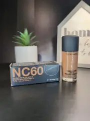 New Authentic MAC Cosmetics Studio Fix Fluid SPF 15 Foundation NC60 NC 60
