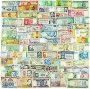 100 Different World Banknotes | 50 Unique Countries | Genuine Old Paper Money Collection