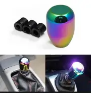Neo Chrome short bar Manual Transmision Stick shifter shift knob 5 6 speeds D340 (for: Volvo)