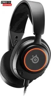 Steelseries Arctis Nova 3 Wired 3.5Mm AUX + USB-C Prism 2-Zone RGB Illumination