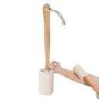 Exfoliating Loofah Brush Back Scrubber Bath Shower Body Massager Wooden Handle