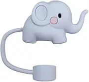 Stanley 40&30 Oz Cup Straw Cover, 10mm Silicone, Cute & Stopper for Reusable Straws Tips & Covers(DM530)