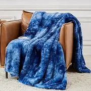 [Homemate] Heated Blanket Electric Throw - 50x60 Heating Blanket Throw 5 Gears Auto-Off 10 Heat Levels Heat Blanket Over-Heat Protection Luxury Faux Fur Sherpa Heater Blanket Electric ETL Certification