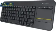 K400 plus Wireless Keyboard with Trackpad