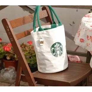 日本 Starbucks 星巴克 厚款手提包 帆布包  現貨1個