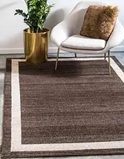 Del Mar Collection Area Rug - Maria 2' 2" x 3' 1" Rectangle Brown/Ivory