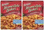 Banquet Homestyle Bakes Pizza Pasta Complete Meal Kit, 27.5 oz (2 Boxes)