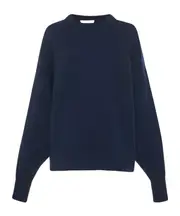 Ophelia wool pullover S Deep blue