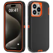 For iPhone 15 13 12 11 Pro Max Case Heavy Duty Shockproof Tough Protective Cover