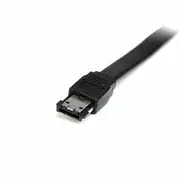 StarTech Shielded External eSATA Cable, 6 ft, black - ESATA6