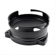 54mm Espresso Dosing Funnel for Breville 8 Series Machines | Premium Aluminum Alloy | Fits 878, 875, 810, 870, 840 Models | Dustproof Design | Easy Clean (Black)