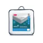 Tontine Comfortech Easy Care Double Bed Mattress Protector Home Bedding White