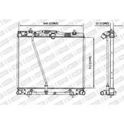 Denso Radiator - JR0119FTF