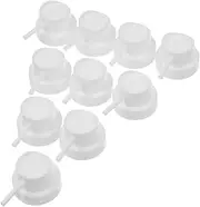 GARVALON 50pcs Rust Remover Nozzle Spray Paint Caps Graffiti Spray Paint Spray Paint Nozzles Nozzle for Spray Paint Sprinkler Head Spray Nozzles Paint Spray Cap Spray Can Tips Plastic White