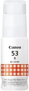 GI-53R Red Ink Bottle High Capacity Compatible with Inkjet Printers Ideal for Large Printing Projects