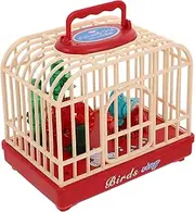 Kisangel Sound Activated Singing Bird Cage Realistic Chirping and Motion for Outdoor Adventures Effortless Activation Design for Endless Fun