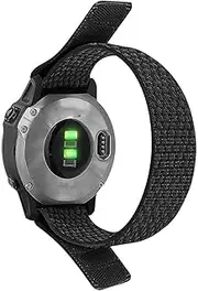 20mm Watch Band for Garmin Fenix 7S Pro / 6S / 5S Plus/Instinct 2S, Quick Dry Woven Nylon Strap for Garmin Descent Mk2S / MK3 / MK3i 43mm Ultralight Wristband