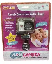 New Sealed ExploreOne 1 Vlogger Camera White Video Vlog Camera Tripod #