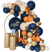 NNEOBA Christmas White Sand Balloons Garland Blue Kit