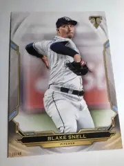 2019 Topps Triple Threads Jumbo 5x7 Blake Snell Rays 19 03/49