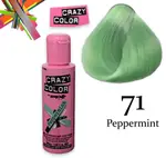Crazy Color semi-permanent 100ml peppermint