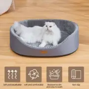 Pet Dog Cat Bed Puppy Cushion House Pet Soft Warm Kennel Dog Mat Blanket Large