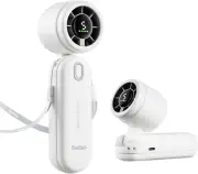 Iturbo Portable Handheld Turbo Fan, Mini Foldable Portable Hand Fans, Rechargeab