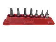 Snap On Tools 207EFTXY NEW 7 Piece 3/8" Drive TORX Socket Driver Set T27 to T55