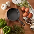 CasaModa 5.4 inch (13.7cm) Pre-seasoned Cast Iron Skillet Mini Fry Pan Round New