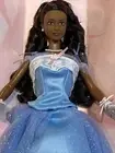 Barbie Collector Birthday Wishes African-American in Blue Dress NRFB New