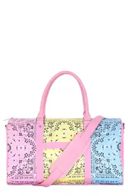 Iscream Bandana Patchwork Duffle Bag