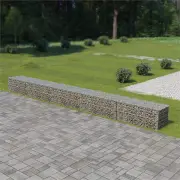 Gabion Wall with Covers Galvanised Steel 600x50x50 cm