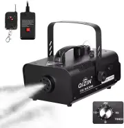 Fog Machine 1000W with Timer, Wireless Remote and Manual Control - Perfect for H