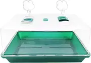 Propagator With Humidity Vents Domesheavy Duty Growing Tray Mini Greenhouse For