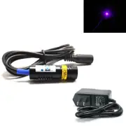 Adjusted 405nm 50mw violet Blue Dot Laser Diode Module with Adapter 14.5x48mm