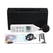 CENTER 322 DATA Logger Sound Level Meter 30 to 130 dB W/O 232 PC Cable W2 #